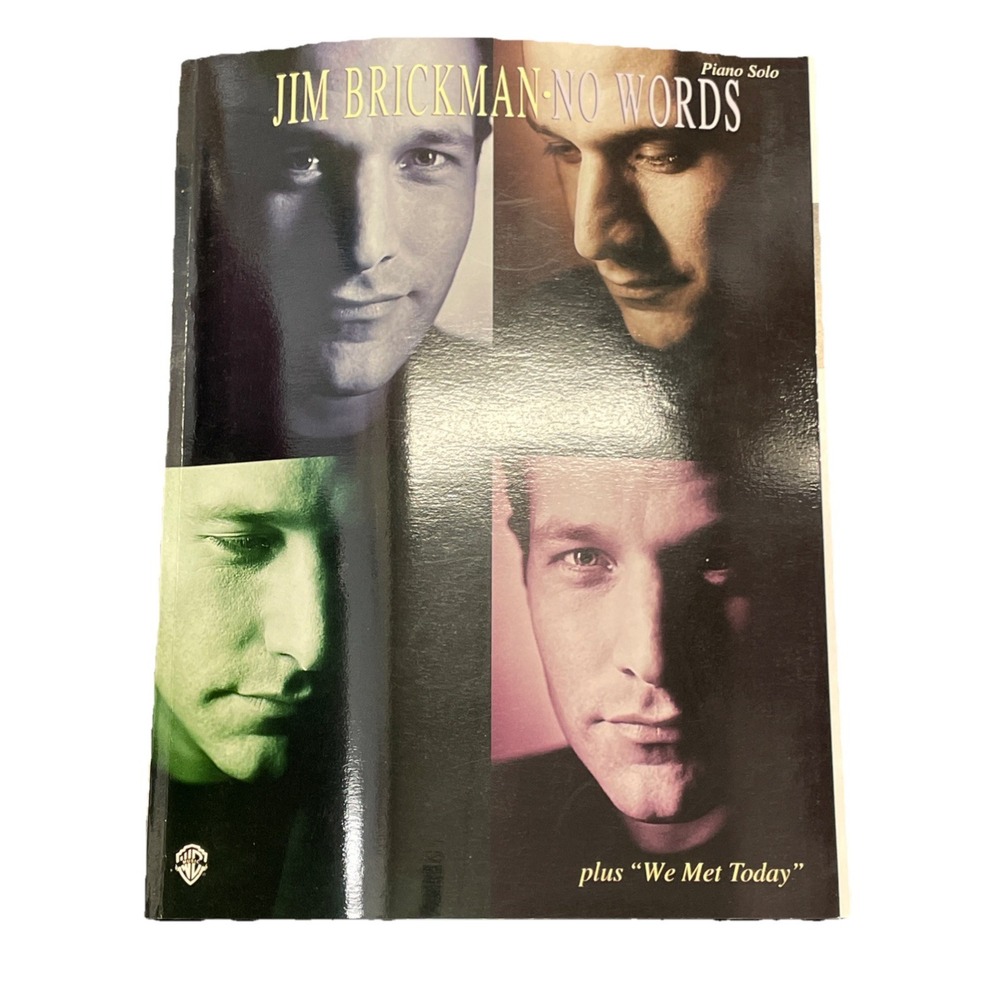 Jim Brickman No Words Piano Solo By Warner Bros Music Book
